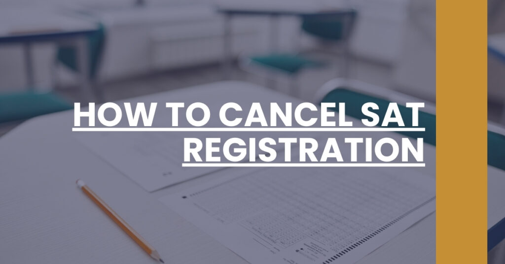 How To Cancel SAT Registration Feature Image