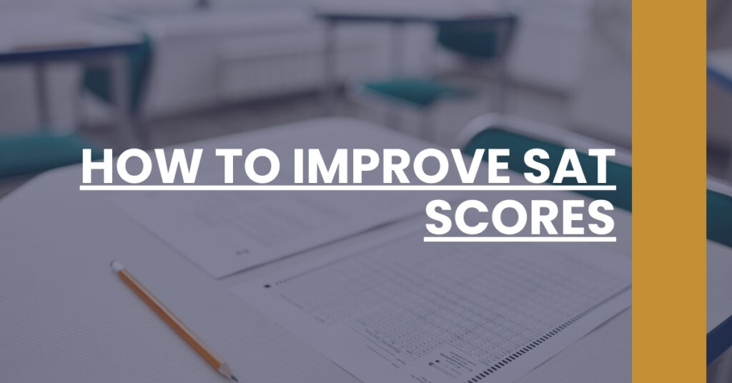 How To Improve SAT Scores Feature Image