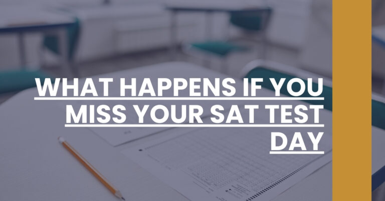 What Happens If You Miss Your SAT Test Day Feature Image