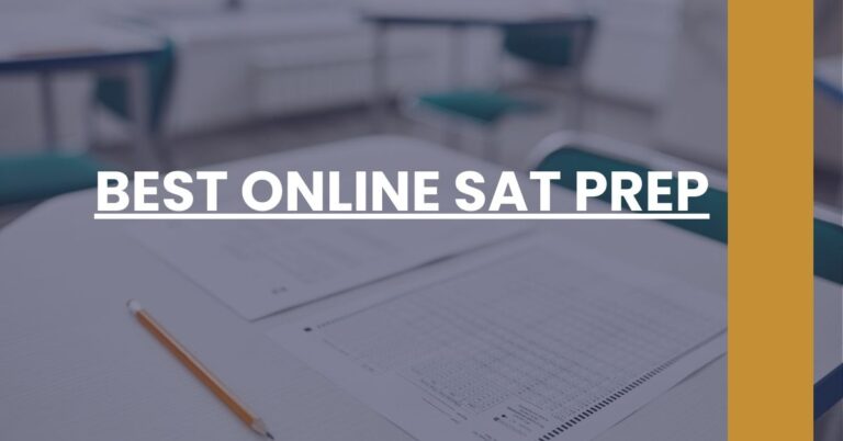 Best Online SAT Prep Feature Image