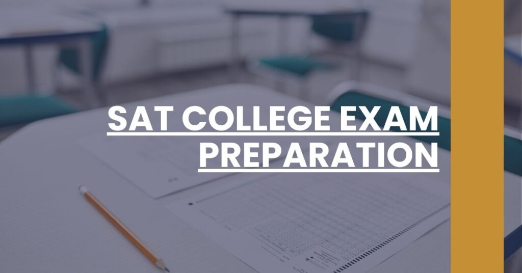 SAT College Exam Preparation Feature Image