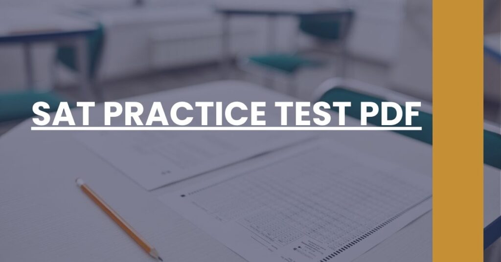 SAT Practice Test PDF Feature Image